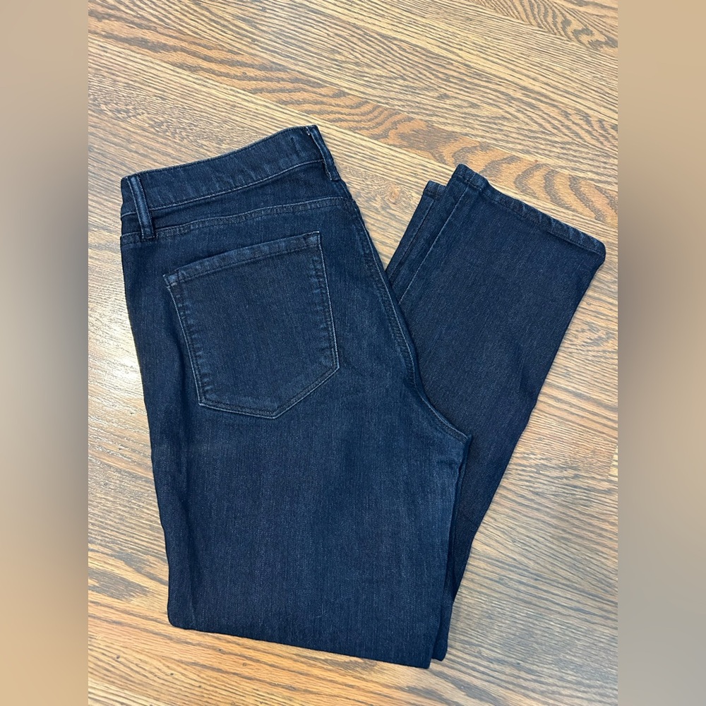 LOFT Women's Skinny Jeans - Dark Blue